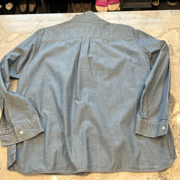 Weekend MaxMara Denim Shirt, Size 14 - Picture 4 of 4